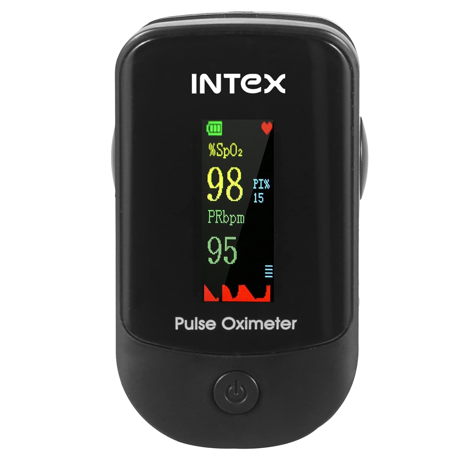 Intex Oxisure IT-OX02 Pulse Oximeter (Black)