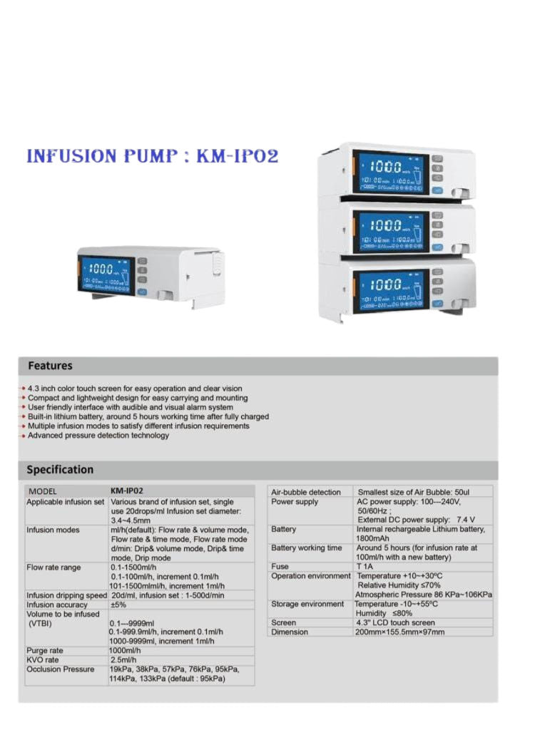 Korrida Infusion Pump IP-02