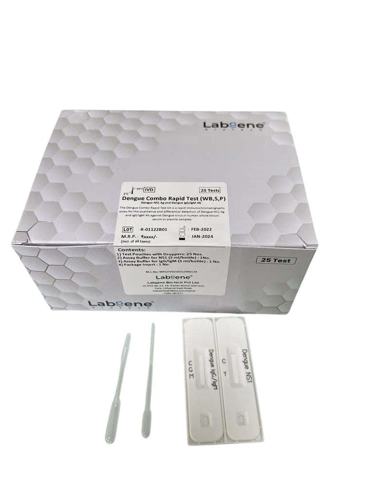 Labgene Dengue Combo Rapid Card - Pack of 10 Test (LG011-10T)