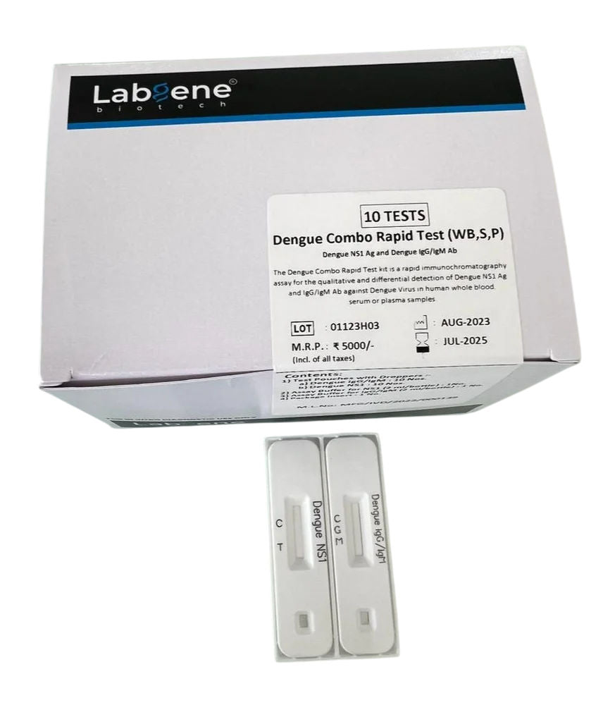 Labgene Dengue Combo Rapid Card - Pack of 10 Test (LG011-10T)