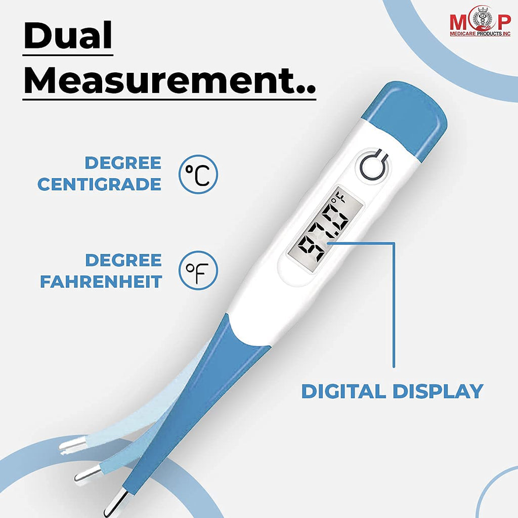 MCP Blue Flexible Tip Digital Thermometer
