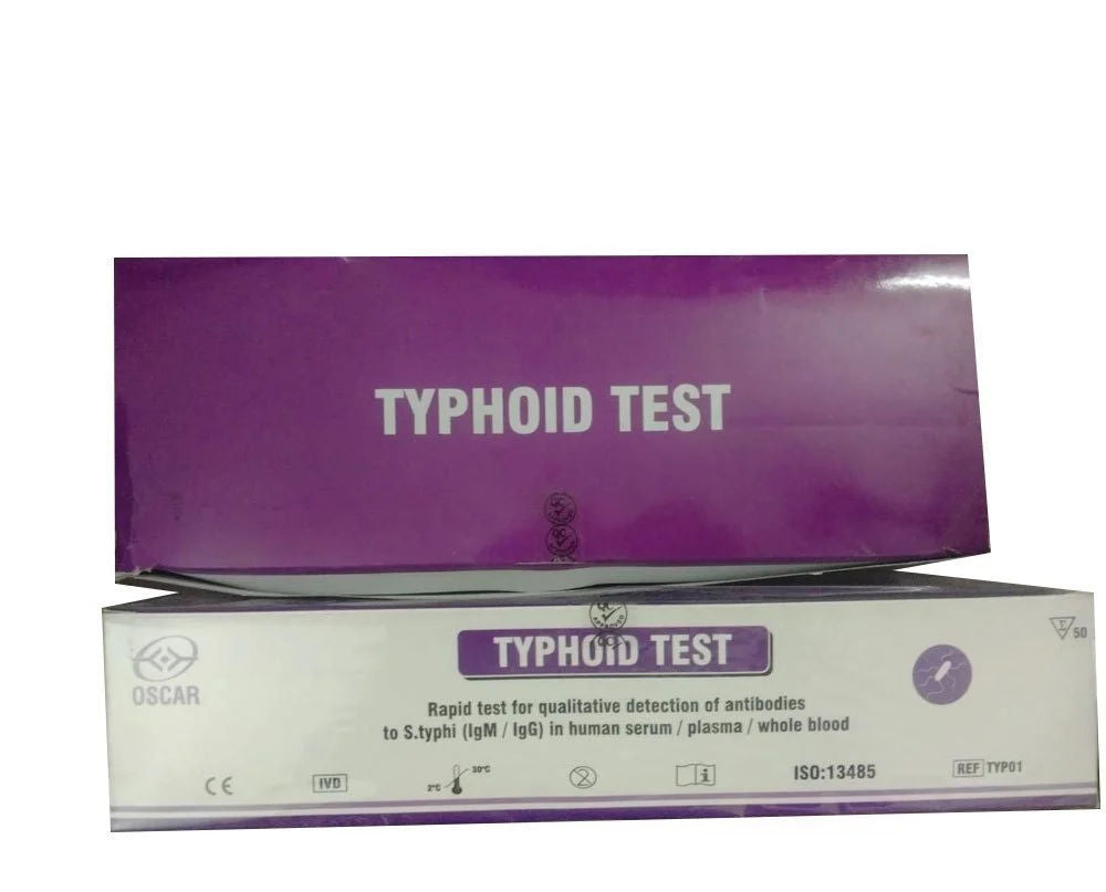 Oscar Typhoid Rapid Card - Pack of 30 Tests